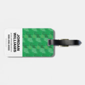 Chibi Joker-spelkaart Bagagelabel (Achterkant horizontaal)