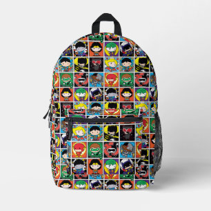 Chibi Justice League Character Pattern Bedrukte Rugzak