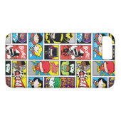 Chibi Justice League Compilation Pattern Case-Mate iPhone Case (Achterkant (Horizontaal))