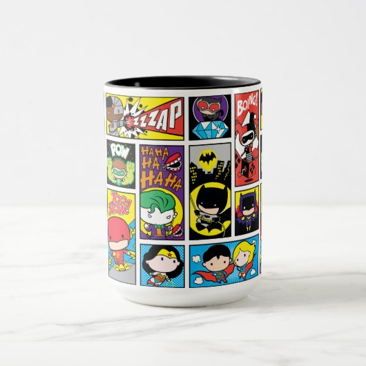 Chibi Justice League Compilation Pattern Mok (Midden)