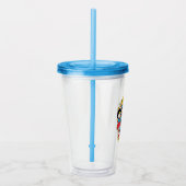 Chibi Justice League Group Acryl Drinkbeker (Rechts)