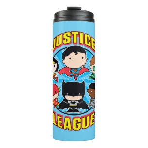 Chibi Justice League Group Thermosbeker