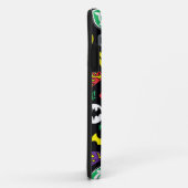 Chibi Justice League Logo Pattern Case-Mate iPhone Case (Achterkant/rechts)