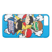 Chibi Justice League of America Explosion Case-Mate iPhone Case (Achterkant (Horizontaal))