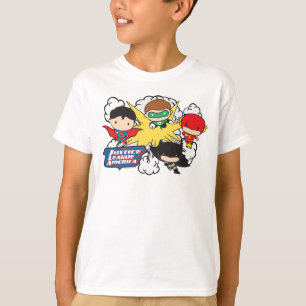 Chibi Justice League of America Explosion T-shirt