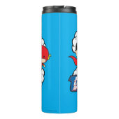 Chibi Justice League of America Explosion Thermosbeker (Achterkant)