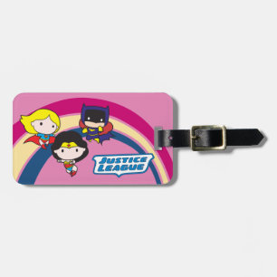 Chibi Justice League Rainbow Bagagelabel