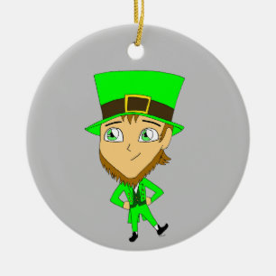 chibi kabouter keramisch ornament