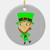 chibi kabouter keramisch ornament (Achterkant)