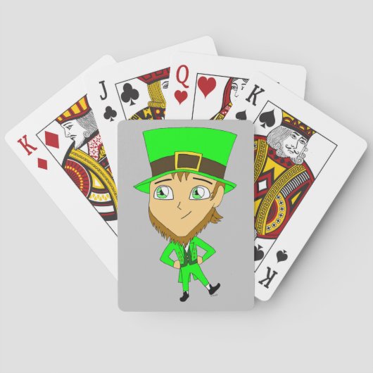chibi kabouter pokerkaarten (Achterkant)
