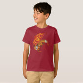Chibi Kaius the Kit, Guardian of Fire, Kind T-Shir T-shirt (Voorkant volledig)