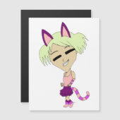chibi katgirl (Voorkant / Achterkant)