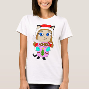 chibi katgirl t-shirt