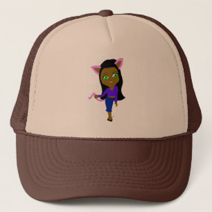 chibi katgirl trucker pet