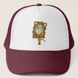 chibi katgirl trucker pet