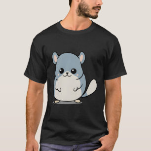 Chibi Kawaii Chinchilla Wildlife knaagdier T-shirt