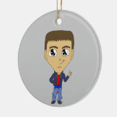 chibi keramisch ornament (Links)