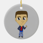 chibi keramisch ornament (Achterkant)