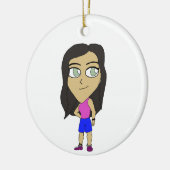 chibi keramisch ornament (Links)