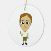 chibi keramisch ornament (Links)