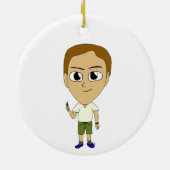 chibi keramisch ornament (Achterkant)