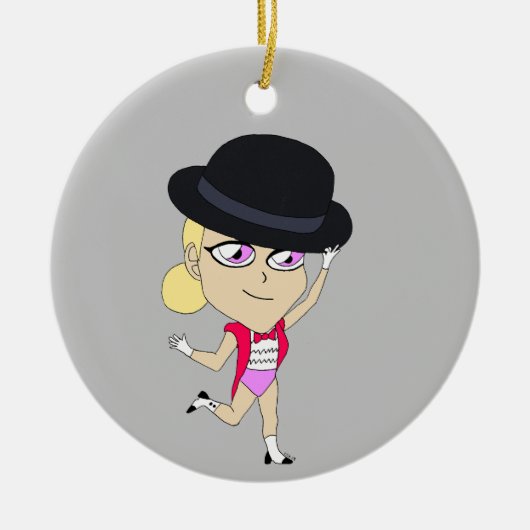 chibi keramisch ornament (Voorkant)