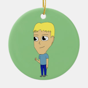 chibi keramisch ornament