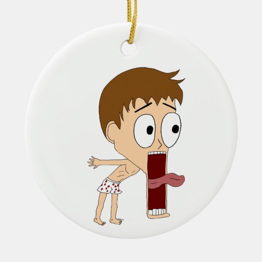 chibi keramisch ornament (Voorkant)