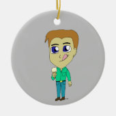 chibi keramisch ornament (Voorkant)