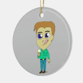 chibi keramisch ornament (Links)