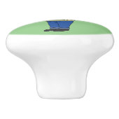 chibi keramische knop (Zijkant)