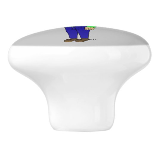 chibi keramische knop (Zijkant)