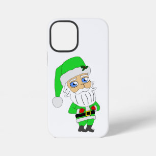 Chibi Kerstman groene pak iPhone 12 Mini Hoesje