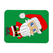 chibi kerstman magneet (Horizontaal)