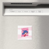 Chibi Ladybug in Parijs Magneet (Insitu (Vaatwasser))