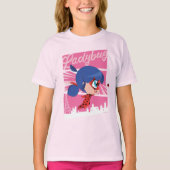 Chibi Ladybug in Parijs T-shirt (Voorkant)