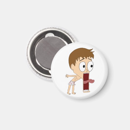 chibi magneet (Voorkant / Achterkant)