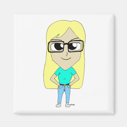 chibi magneet (Voorkant)