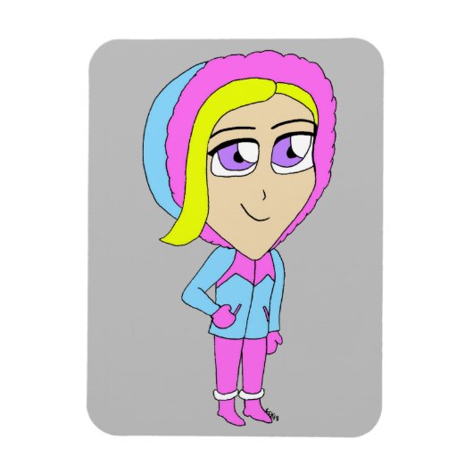 chibi magneet (Verticaal)