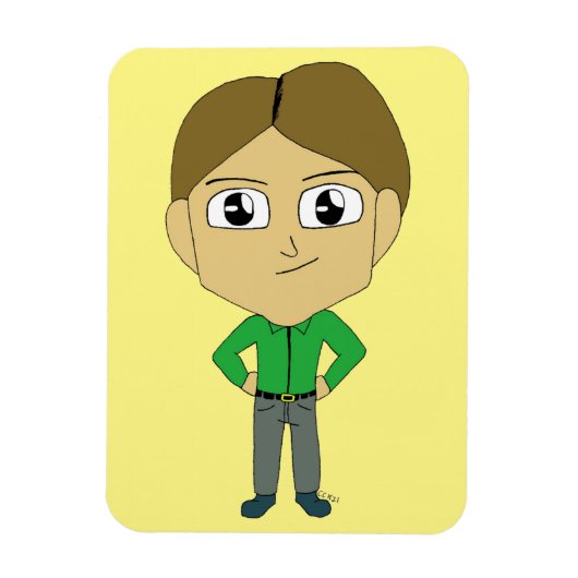 chibi magneet (Verticaal)