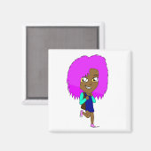 chibi magneet (Voorkant / Achterkant)