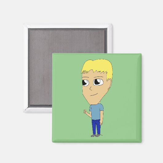 chibi magneet (Voorkant / Achterkant)