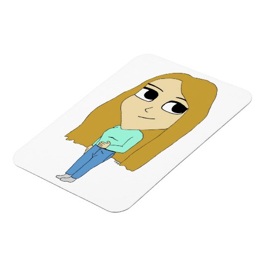 chibi magneet (Linkerzijde)