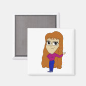 chibi   magneet (Voorkant / Achterkant)