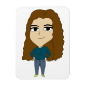 chibi magneet (Verticaal)
