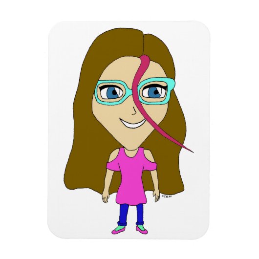 chibi magneet (Verticaal)