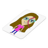 chibi magneet (Linkerzijde)