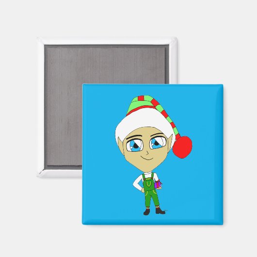 chibi magneet (Voorkant / Achterkant)