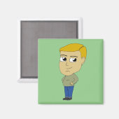 chibi    magneet (Voorkant / Achterkant)