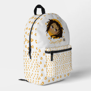 Chibi-meisje Bedrukte Rugzak